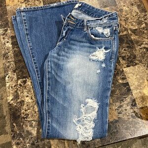 Abercrombie jeans 4R destroyed flare